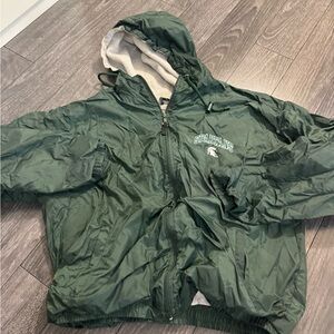 Steve & Barry's Green Athletic Jacket